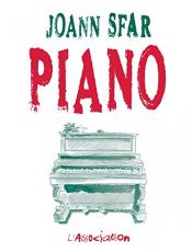 book cover of Piano by Joann Sfar