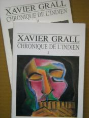 book cover of Xavier Grall Chronique de l'Indien II by Xavier Grall