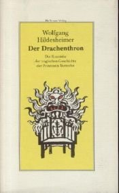 book cover of Der Drachenthron : Komödie in 3 Akten by Wolfgang Hildesheimer