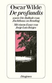 book cover of De Profundis by Jorge Luis Borges|Oscar Wilde