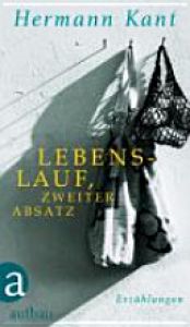 book cover of Lebenslauf, zweiter Absatz by Hermann Kant