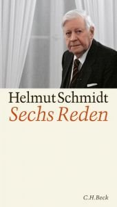 book cover of Sechs Reden by Helmut Schmidt