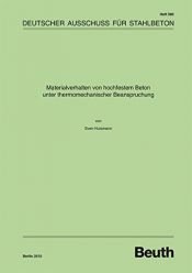 book cover of Materialverhalten von hochfestem Beton unter thermomechanischer Beanspruchung by Sven Huismann