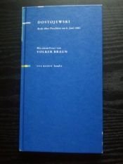 book cover of Rede über Puschkin am 8. Juni 1880 vor der Versammlung des Vereins 'Freunde russischer Dichtung' by Fjodor M. Dostojewskij