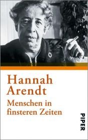 book cover of Hombres en tiempos de oscuridad by Hannah Arendt