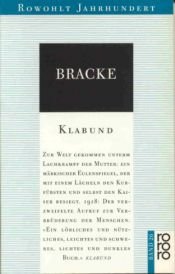 book cover of Bracke : ein Eulenspiegel-Roman by Klabund
