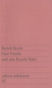 book cover of Herr Puntila und sein Knecht Matti by Bertolt Brecht