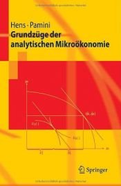 book cover of Grundzüge der analytischen Mikroökonomie (Springer-Lehrbuch) by Thorsten Hens