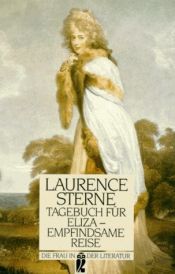 book cover of Tagebuch für Eliza by Laurence Sterne