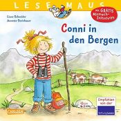 book cover of Conni in den Bergen (LESEMAUS, Band 132) by Liane Schneider