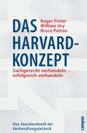 book cover of Das Harvard-Konzept. Das Standardwerk der Verhandlungstechnik. Amazon.de Sonderausgabe. by Roger Fisher|William Ury