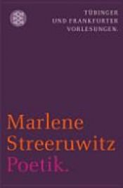 book cover of Poetik by Marlene Streeruwitz