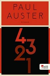 book cover of 4 3 2 1 by Paul Auster
