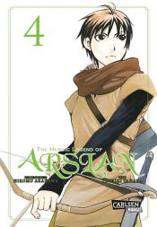 book cover of The Heroic Legend of Arslan 4 by Hiromu Arakawa|Yoshiki Tanaka