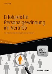 book cover of Erfolgreiche Personalgewinnung im Vertrieb - inkl. Arbeitshilfen online by Heinz Siegl