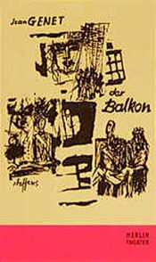 book cover of Der Balkon by Jean Genet