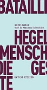 book cover of Hegel. Der Mensch und die Geschichte by Georges Bataille