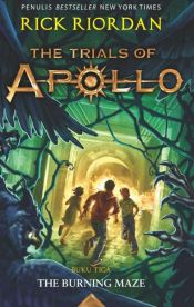 book cover of The Trials of Apollo #3 The Burning Maze by Рик Риърдън