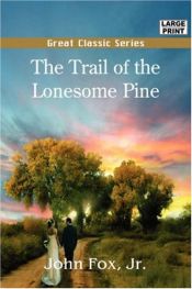 book cover of The Trail of the Lonesome Pine by John Fox, Jr.
