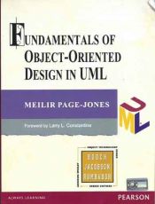 book cover of Fundamentals of object-oriented design in UML by Meilir Page-Jones