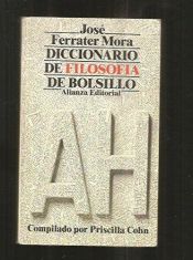 book cover of Diccionario de filosofía de bolsillo 1 by José Ferrater Mora
