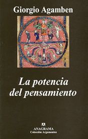 book cover of La potencia del pensamiento by Giorgio Agamben