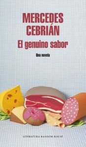 book cover of El genuino sabor by Mercedes Cebrián