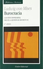 book cover of Burocracia by Ludwig von Mises