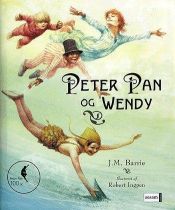 book cover of Peter Pan og Wendy by J.M. Barrie