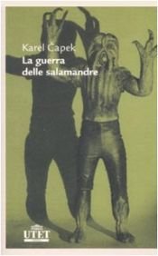 book cover of La guerra delle salamandre by Karel Capek
