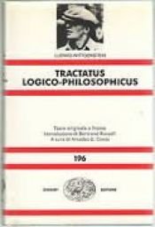 book cover of Tractatus logico-philosophicus by Ludwig Wittgenstein