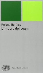 book cover of L' impero dei segni by Roland Barthes