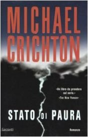 book cover of Stato di paura by Michael Crichton