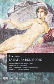 book cover of La natura delle cose by Tito Lucrezio Caro