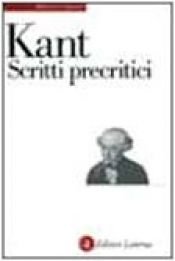book cover of Scritti precritici by Immanuel Kant