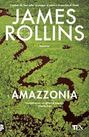 book cover of Amazzonia by James Rollins