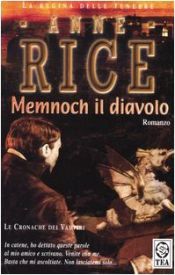 book cover of Memnoch il diavolo by Anne Rice