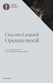 book cover of Operette morali by Giacomo Leopardi