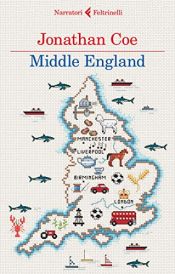 book cover of Middle England by Jonathan Coe