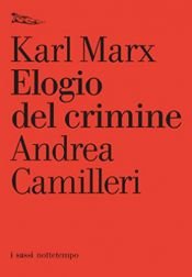 book cover of Elogio del crimine by Karl Marx