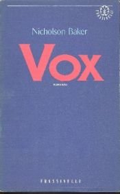 book cover of Vox by Nicholson Baker