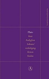 book cover of Feest ; Euthyfron ; Sokrates' verdediging ; Kriton ; Faidon by Platonas
