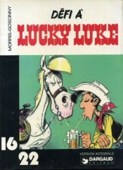 book cover of Lucky Luke saa haasteen by Morris|René Goscinny