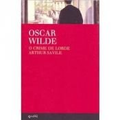 book cover of O crime de Lorde Arthur Savile by Oscar Wilde